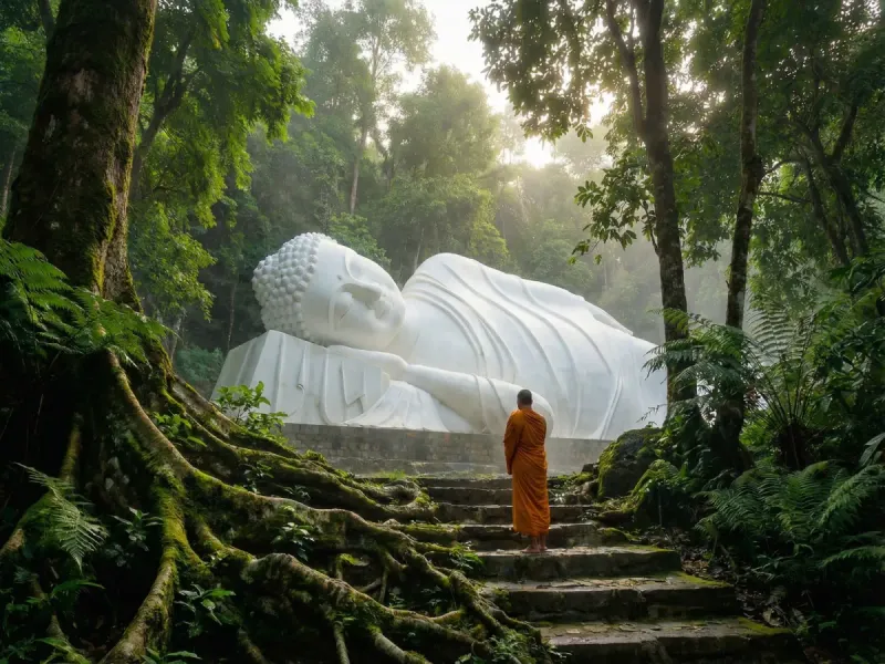 Гора Таку и Лежащий Будда